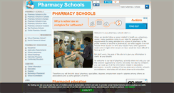 Desktop Screenshot of aboutpharmacyschools.com